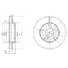 TOYOT 4351233O2O Brake Disc
